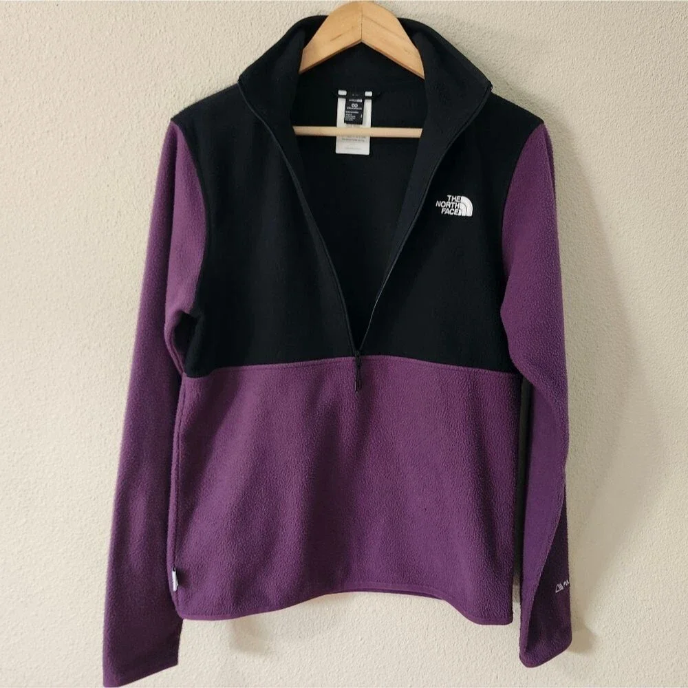 The North Face Half Zip Front Polartec Pullover Sweater